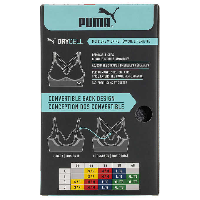 Puma Ladies Seamless Bikini, 4-pack – makstudio