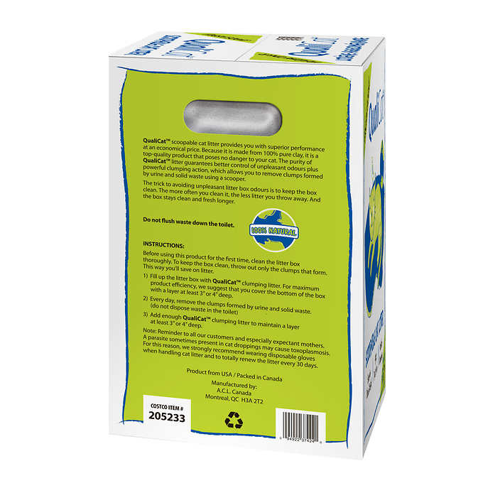 Scoop able Cat Litter, 22.7 kg (50 lb)