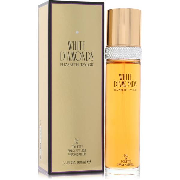 Elizabeth Taylor White Diamonds perfume bottle