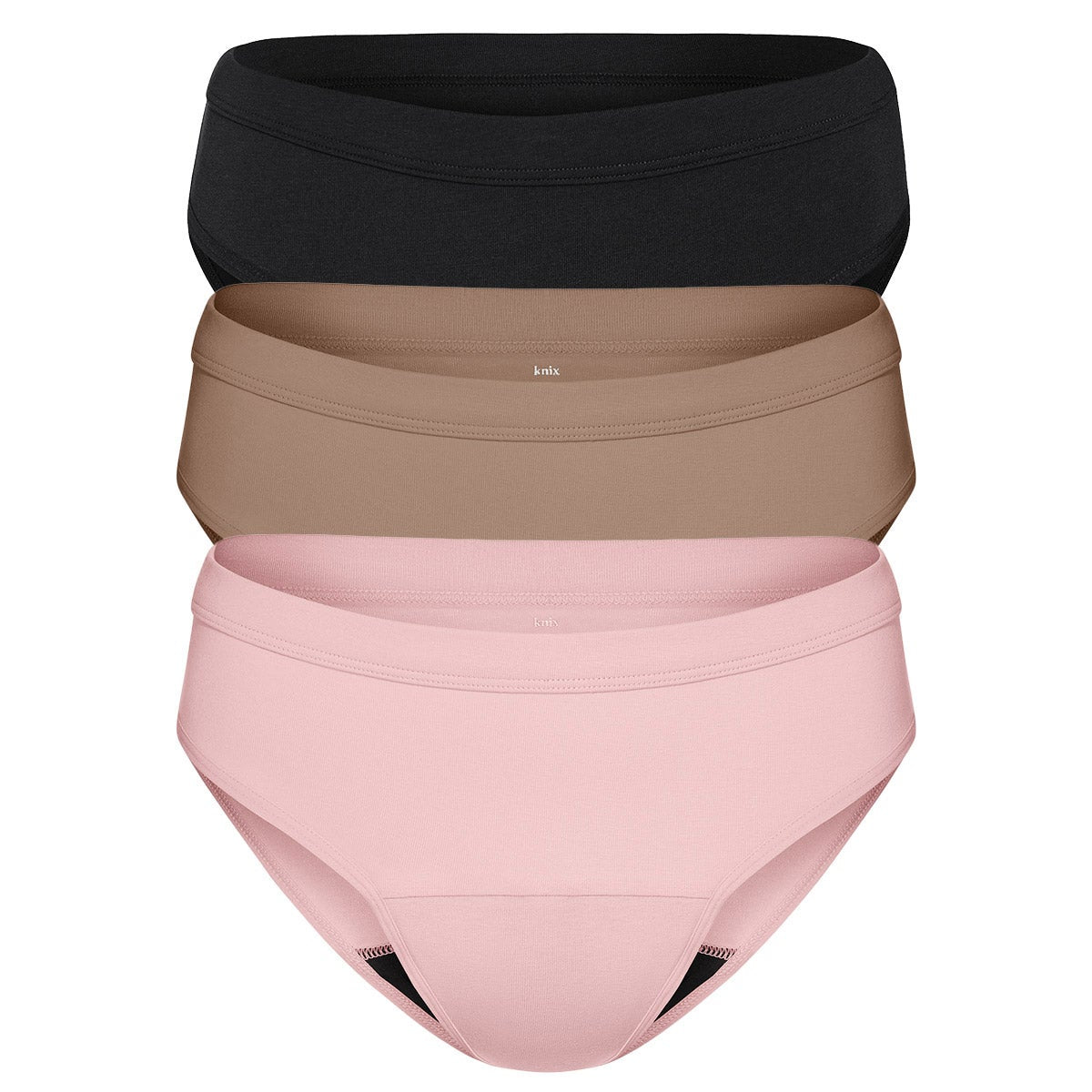 Knix period underwear bikini front view