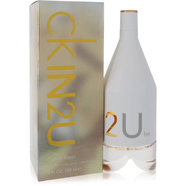 Calvin Klein CK In2U for Her perfume bottle