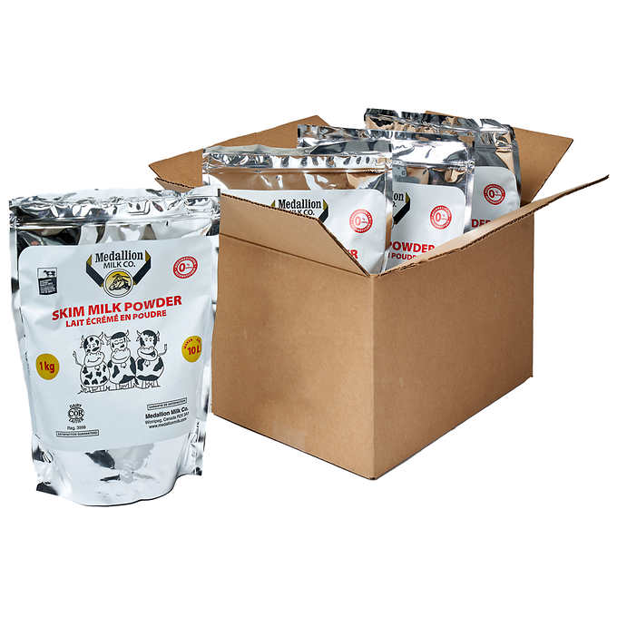 Medallion Milk-Skim Milk Powder, 4 x 1 kg