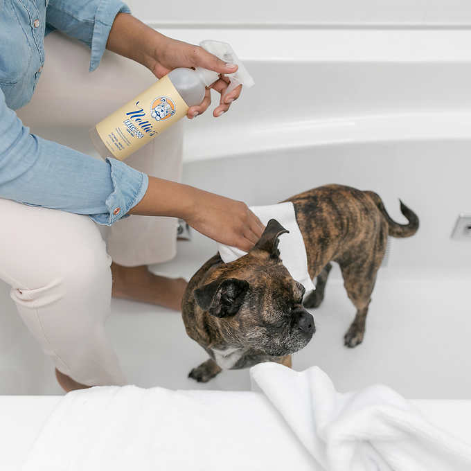 Waterless Dog Shampoo with Towel