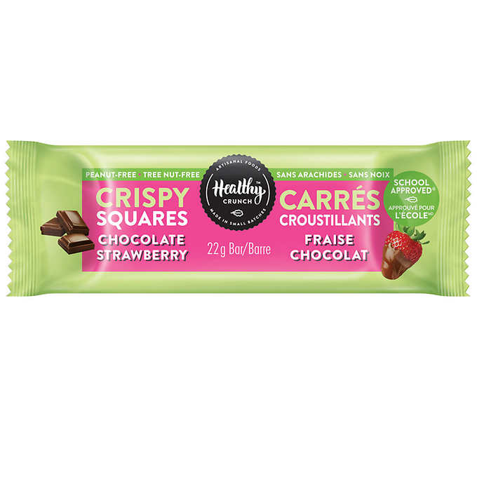 Healthy Crunch Rice Crispy Squares Collection, 8 × 132 g