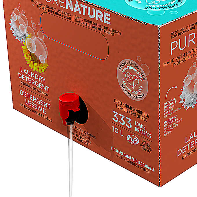 Purenature Laundry Detergent, 666 wash loads makstudio