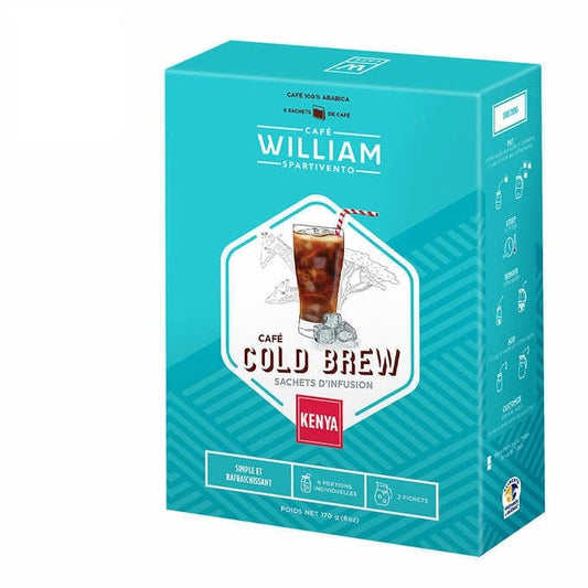 100% Kenya COLD BREW Coffee Pitcher Packs, 4-pack